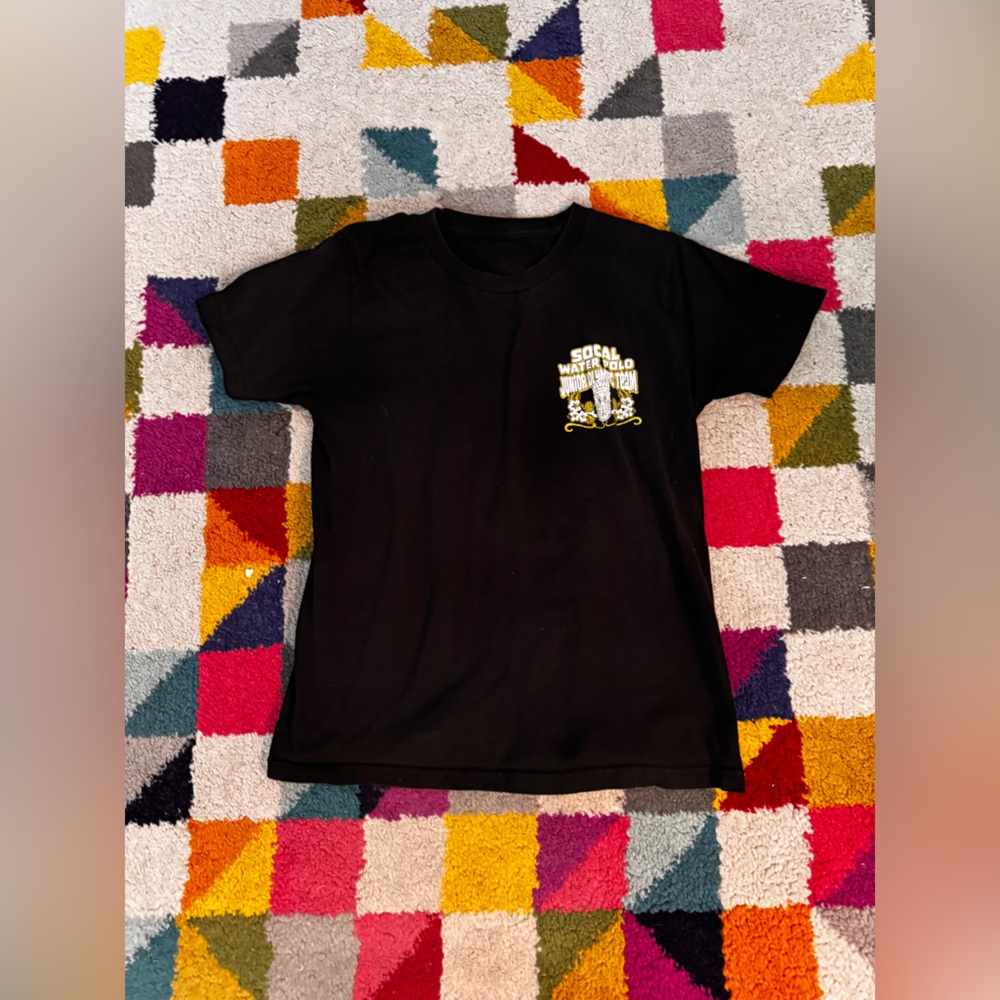 Black Junior Olympic water polo shirt